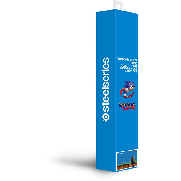 SteelSeries ゲーミングマウスパッド QcK-Sonic-the-Hedgehog-Edition [ソニック・ザ・ヘッジホッグ] 63394