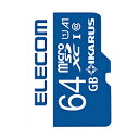 ELECOM(GR) MF-MS064GU11IKA@MicroSDXC[J[h UHS-I U1 [IKARUSt/64GB] MFMS064GU11IKA