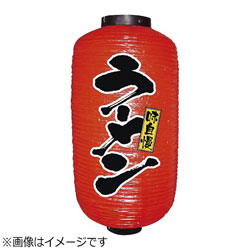 のぼり屋工房 ビニール提灯 9号 長型 「ラーメン」 ＜YTY2701＞ YTY2701