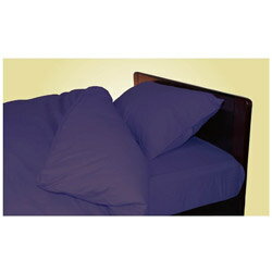 生毛工房 【敷ふとんカバー】ディープブロード セミダブルサイズ(綿100％/125×215cm/ネイビー) UM_K35_..