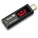 ルートアール 〔USB-C〕 USB PD対応 USB Type-C電圧・電流チェッカー RT-TC1VAB2 ブラック RTTC1VAB2