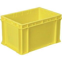 DICプラスチック F型コンテナF-21　外寸：W424×D291×H244．5　黄　F21 F21