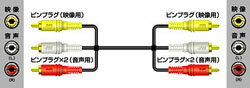 JVCケンウッド VX-470G(ピン×3-ピン×3 ビデオコード/7m) VX470G