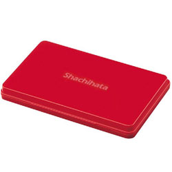 Inkpads - シヤチハタ [スタンプ台] シャチハタ スタンプ台（特大形/赤）HGN-4-R HGN4R