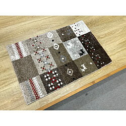 イケヒコ 玄関マット　フォリアBE　60×90cm ベージュ 2045269