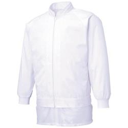 サンエス サンエス 男女共用混入だいきらい長袖ジャケット M ホワイト FX70971R-M-C11 FX70971RMC11