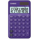 CASIO(カシオ) カラフル電卓(10桁) SL-300C-PL-N パープル SL300CPLN