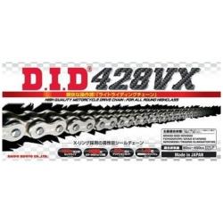 大同工業 バイク用チェーン カラー:SILVER ZJ（カシメタイプ）　428VX-100L 428VX100L