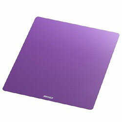 BUFFALO(バッファロー) BSPD10PU (メタル調マウスパッド/パープル) BSPD10PU