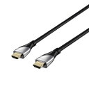 ■高画質4K/Ultra HDに完全対応。Premium HDMI Cable認証取得済 最新フォーマットUltra HDに対応したプレミアムHDMIケーブルです。プレミアムHDMIの必須仕様でもあるEMI対策（ノイズ対策）により映像・音声の信号を確実に伝送します。また、AWG30仕様（※1）の芯線を採用することで安定して高画質を実現します。※1 BSHDPN50BKはAWG28仕様です。テレビ、接続機器共に4K 60p/4K HDR、18Gbps伝送の対応が必要になります。■18Gbps高速伝送対応 既存の4K映像信号で規定されていた伝送速度10.2Gbpsの帯域から、HDR等のハイスペック映像を伝送できる18Gbpsの帯域に拡大された規格に対応しています。 ■4K 60p 36/24bit対応HDMI Ver.2.0で規定された4K/60pのYCbCr 36bit/4:2:2、24bit/4:4:4映像の伝送に対応し、4K 60pのフルスペック映像が楽しめます。 ■高画質技術 HDR（ハイダイナミックレンジ）対応HDR（ハイダイナミックレンジ）とは映像に記録できる明るさ情報（輝度）のレンジを拡大する技術。くっきりとした明暗差でよりリアルな映像を実現します。 ■色域規格 BT.2020対応 従来のHD規格の色深度BT.709では、ポインターカラー（実在する表面色の深度）データベースのカバー率は74.4%でしたが、BT.2020では99.9%となり、より豊かな色表現が可能になります。 ■映像・音質の劣化を抑え、 安定した高画質を実現する外部ノイズ軽減構造ケーブルの3重シールド構造や銅箔シールドコネクターの採用で高いシールド特性を発揮。外部からのノイズの侵入を軽減し、映像信号への影響を抑えるため、安心して高画質映像をお楽しみ頂けます。 ■イーサネット（ネットワーク接続）に対応したHDMIケーブル イーサネットに対応したHDMIケーブル。HDMIケーブル上で100Mbpsのネットワーク通信が可能になるHEC（HDMI イーサネットチャンネル）に対応しています。テレビ、接続機器共にHDMIイーサネットチャンネルの対応が必要になります。■ARC（オーディオリターンチャンネル）に対応 デジタル音声を、ハイビジョンTVなどのHDMI受信側からAVアンプなどの送信側へ伝送できるARC（オーディオリターンチャンネル）に対応。音声をTVからAVアンプへHDMIケーブル1本で伝送が可能です。※接続するAV機器がARC（オーディオリターンチャンネル）に対応している必要があります。ケーブル長1m形状HDMI⇔HDMIタイプスタンダードタイプ伝送速度18Gbps4K/8K対応4K対応3D対応3D対応HDR対応HDR対応イーサネット対応イーサネット対応高画質4K/Ultra HDに完全対応。Premium HDMI Cable認証取得済