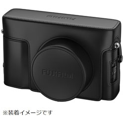 富士フイルム(FUJIFILM) レザーケース LC-X100V ブラック FLCX100VB