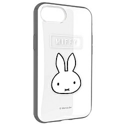 グルマンディーズ ミッフィー　IIII fit Clear　iPhone8/7/6s/6対応ケース　フェイス MF-79BK MF79BK [振込不可]