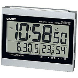 CASIO(カシオ) DQD-720J-8JF （シルバー）　電波目覚...(3)