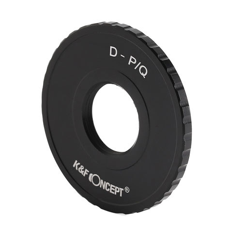 K＆F Concept マウントアダプター KF-DQ (Dマウントレンズ → ペンタックスQマウン...