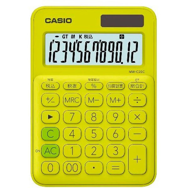 CASIO(カシオ) カラフル電卓(12桁) ...の紹介画像2