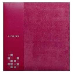 Nakabayashi 100年台紙フエルアルバム　「ピカルディー」 （Lサイズ／レッド）　アH-LG-500-R