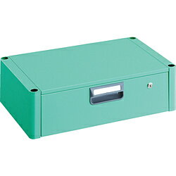 トラスコ中山 フェニックスワゴン　1段引出　600×400　YG色　PEW64VYG PEW64VYG