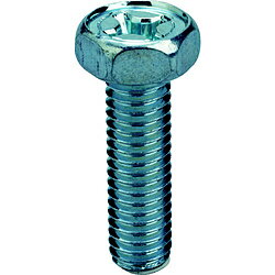 Rakuten - トラスコ中山 TRUSCO　十字穴付六角ボルト　スチール　M6X16　28本入 Y306-0616 Y3060616