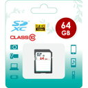 ソフマップ 64GB Class10対応 SDXCカード SD-CLASS10-64GB 64GBSDC10