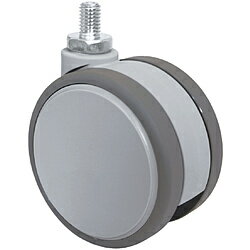 東海キャスター F075N12 東海 ねじ込み双輪キャスター 75径 自在 M12x1.75 F075N12