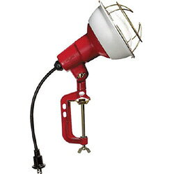 ハタヤリミテッド 防雨型作業灯　リフレクターランプ200W　100V電線0.3m　バイス付　RC200 RC200