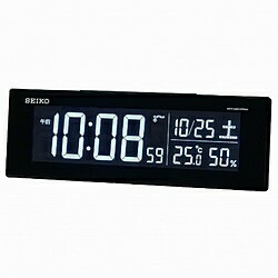 SEIKO 交流式デジタル電波目ざまし時計 カラーLED表示 DL305K DL305K