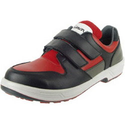 Safety Shoes - シモン 安全靴　トリセオシリーズ　短靴　赤/黒　24.0　8518REDBK24.0 8518REDBK24.0