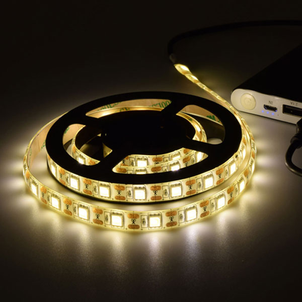 タイムリー 切って貼る USBテープLED 電球色 1m BIGLED-TP100WA BIGLEDTP100WA - Image 3