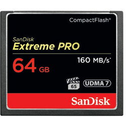 SanDisk(サンディスク) コンパクトフラッシュ ExtremePRO（エクストリームプロ） SDCFXPS-064G-J61 [64GB] SDCFXPS064GJ61