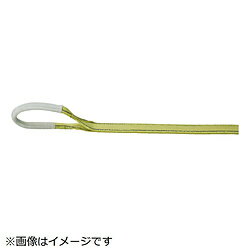 トラスコ中山 ポリエステルスリング JIS3等級 両端アイ形 35mmX4．5m TPS3545 TPS3545