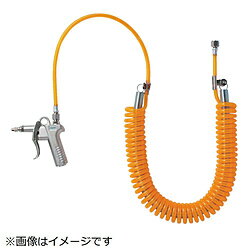 トラスコ中山 スプリング式ウレタンコイルホース ダスターセット 6m TD75SC7S TD75SC7S