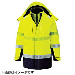 ジーベック ジーベック　801　高視認防水防寒コート　L　イエロー　801-80-L 80180L