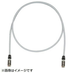 パンドウイット パンドウイット　CAT6A／CAT6　シールドパッチコード　3m　ライトグレー STP6X3MIG STP6X3MIG