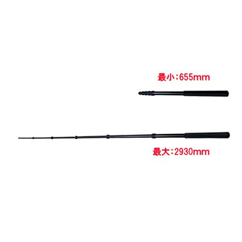ユーエヌ UNX-8622 アクションカム用ジョイントポール（約3m） UNX8622