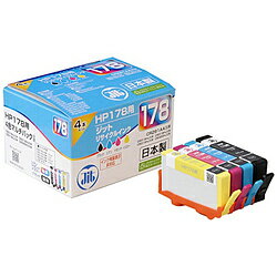 Hewlett Packard - ジット JIT-H1784P リサイクルインクカートリッジ 4色 JITH1784P
