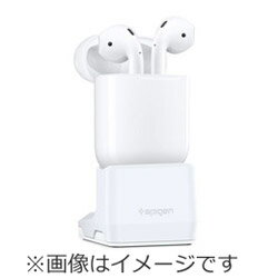 SPIGEN AirPods(エアーポッズ)Stand 000CD21203 ホワイト 000CD21203