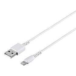 BUFFALO(バッファロー） Lightningケーブル 0.5m ホワイト BSMPCL205WH BSMPCL205WH