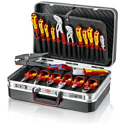 KNIPEX社 KNIPEX 002120 ツールケース 20点セット 002120 002120