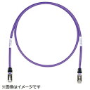 パンドウイット パンドウイット　CAT6A／CAT6　シールドパッチコード　2m　紫 STP6X2MVL STP6X2MVL