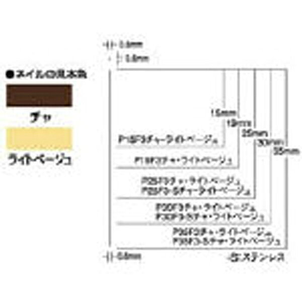 ソフマップ楽天市場店のマックス ピンネイラ用ピンネイル （ライトベージュ）　P25F3LIGHTBEIGE （1箱3000本） P25F3LIGHTBEIGE｜アングル2