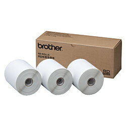 楽天ソフマップ楽天市場店brother（ブラザー） RDロール プレカット紙ラベル 3ロール RD-S03J1 ［102mm幅］ RDS03J1