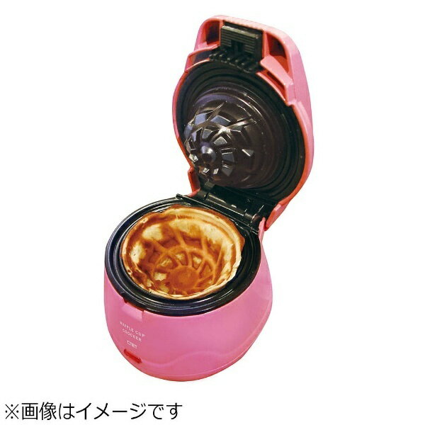シィーネット ワッフルメーカー　SWM101LPK ライトピンク SWM101LPK