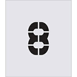 Rakuten - アイマーク ステンシル 8 文字サイズ150×90mm AST68 AST68
