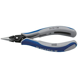 KNIPEX社 KNIPEX　精密用プライヤー　半丸　130mm 3452130