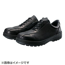 シモン シモン　耐滑・軽量3層底安全短靴8512黒C付　26．0cm 8512C260