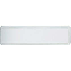 トラスコ中山 TRUSCO　粘着式　簡易見出しケース　20×87MM　10枚入り TPP20X87 TPP20X87