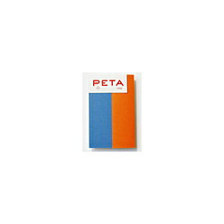PCM竹尾 全面のり付箋 PETA アソート 02(25×80mm×2色) 1736884 1736884