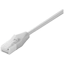Rakuten - BUFFALO(バッファロー） ツメの折れないLANケーブル カテゴリー6 ストレート スリムタイプ （ホワイト・3m）　BCLS6S30WH BCLS6S30WH