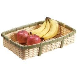 画像はイメージの場合があります。あらかじめご了承ください。■「編む」ことで竹の風合いを樹脂で表現しています。■耐水・耐熱に優れていますので、取り扱いがラクです。■天然の竹製と違いささくれず、頑丈で衛生的にご使用できます。■やさしい身竹調なが...