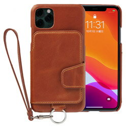 トーモ RAKUNI Leather Case for iPhone 11 Pro Max rak-19ipl-car キャラメルブラウン RAK19IPLCAR